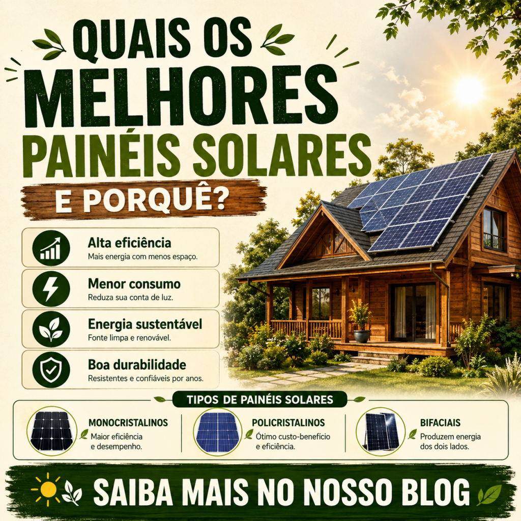 Os Melhores Painéis Solares: Guia Completo