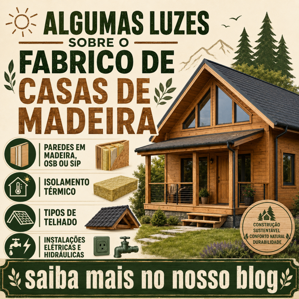 Algumas “luzes” sobre o fabrico de casas de Madeira