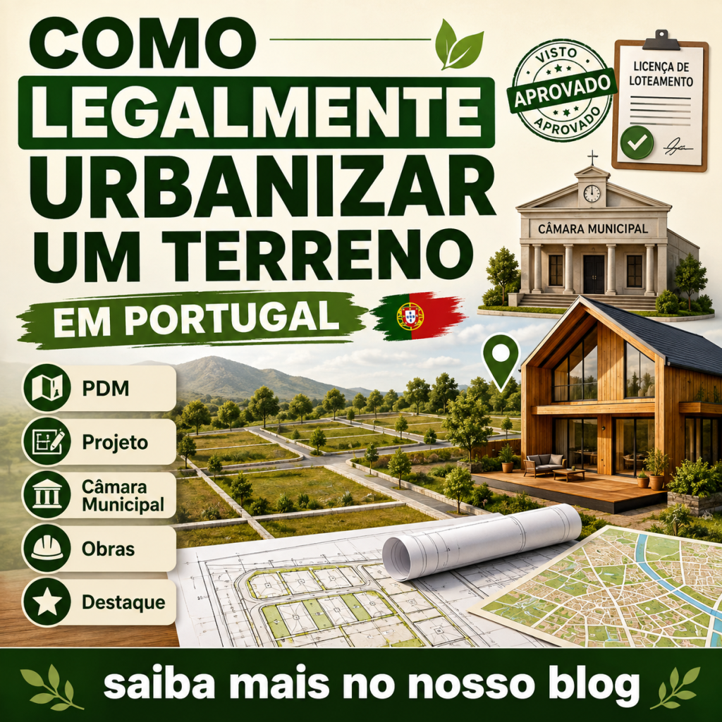 Como Urbanizar um Terreno e Fazer o Destaque em Portugal: Passos Essenciais