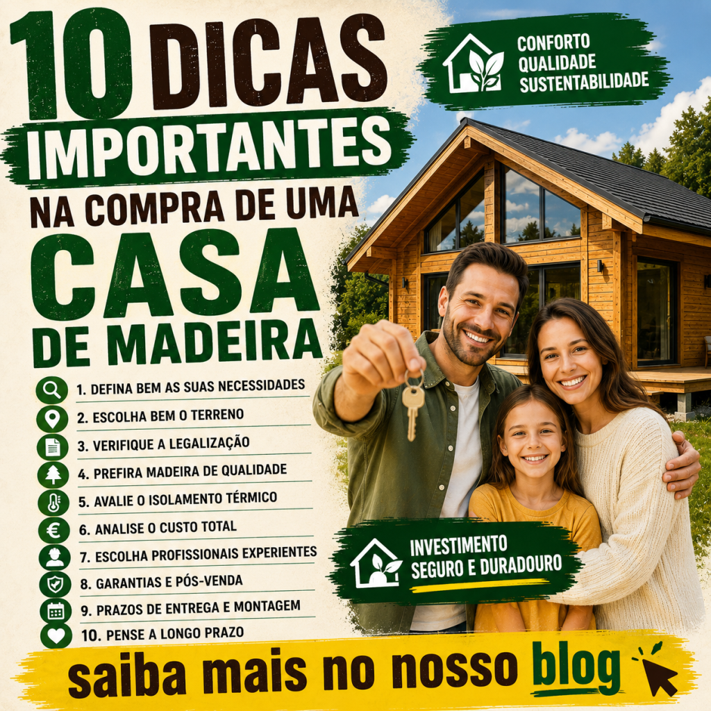10 dicas importantes na compra de uma casa de madeira
