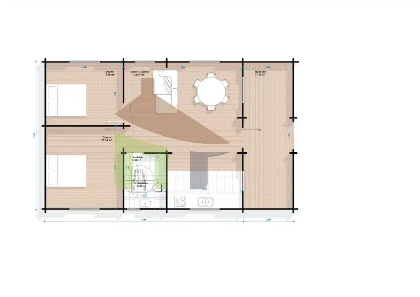 AXHO Axho — Casa de Madeira Pré fabricada Axho