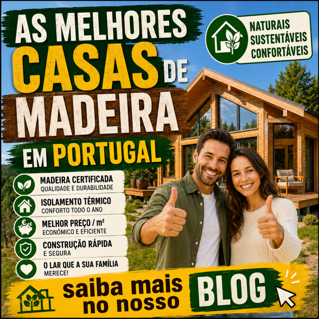 As melhores casas de madeira em portugal
