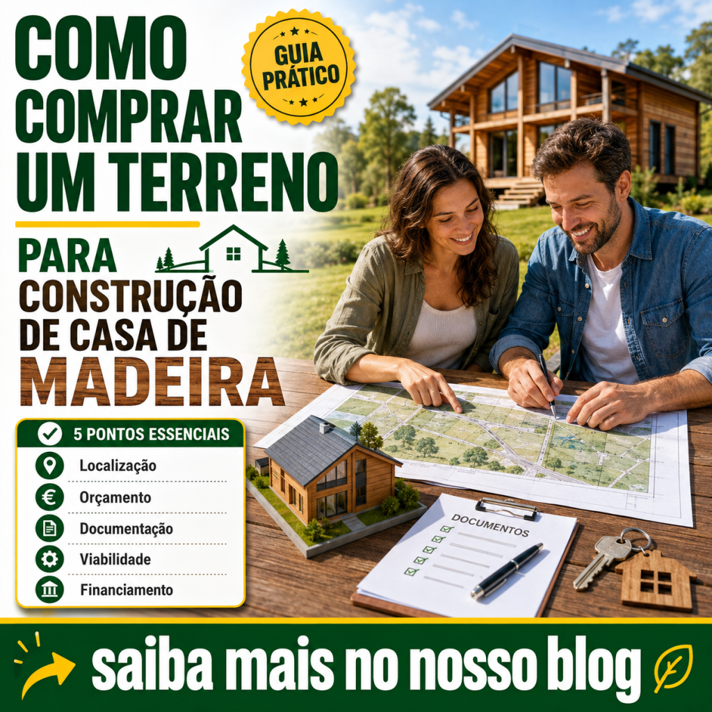 Como comprar um terreno para construção de casa de madeira