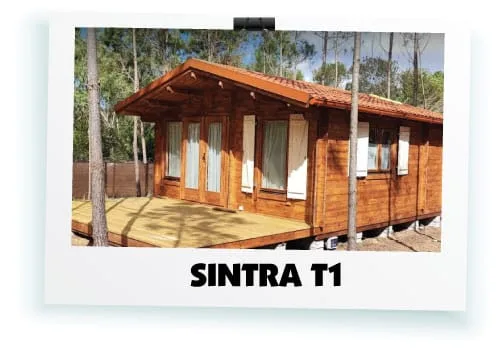 O verão e as casas de madeira