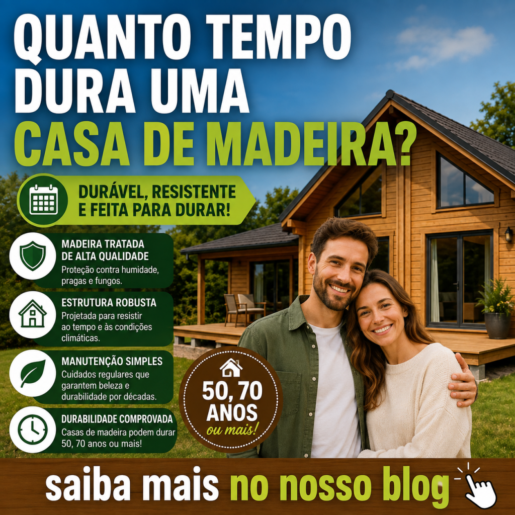 Quanto Tempo Dura Uma Casa De Madeira?