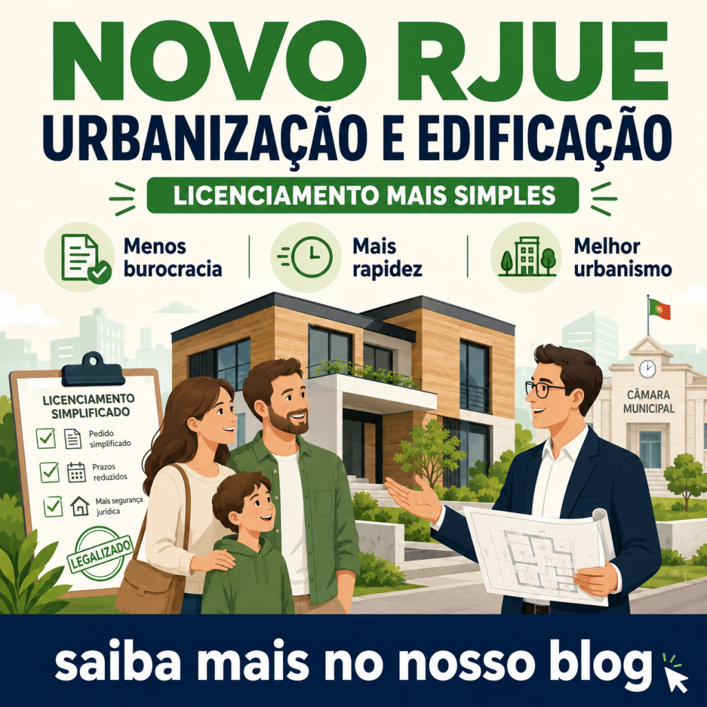 Novo Regime Jurídico da Urbanização e Edificação (RJUE)