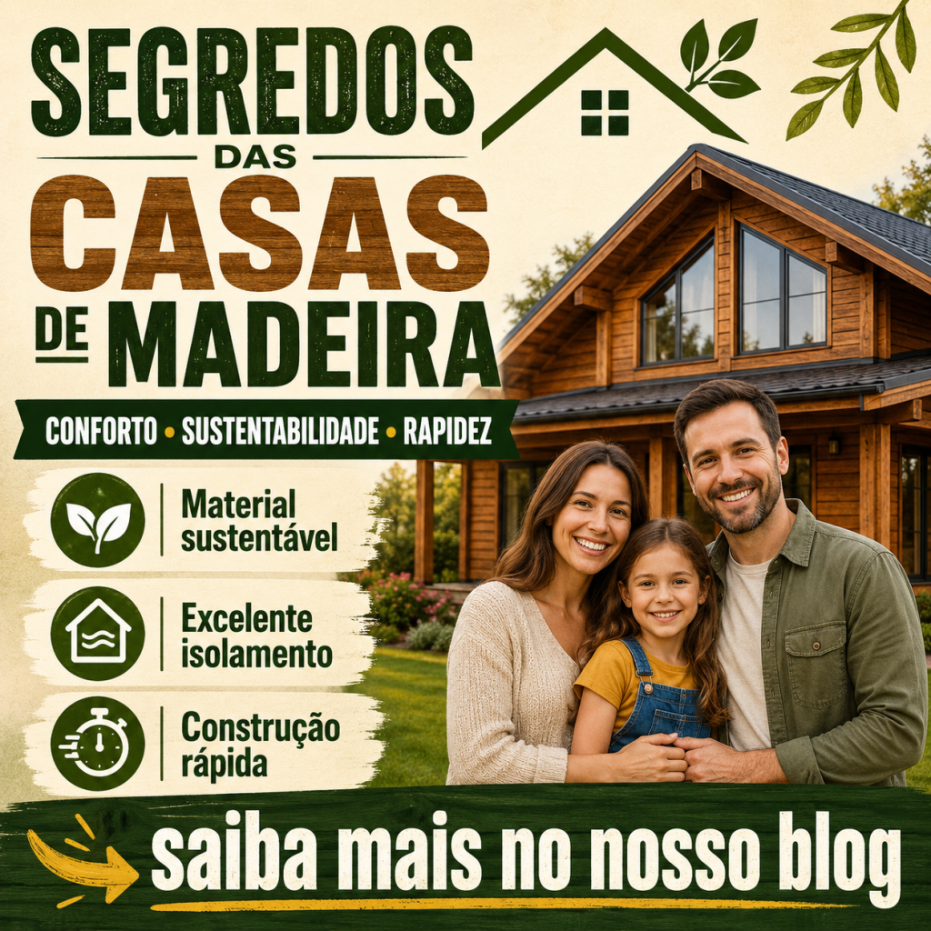 Segredos das casas de madeira