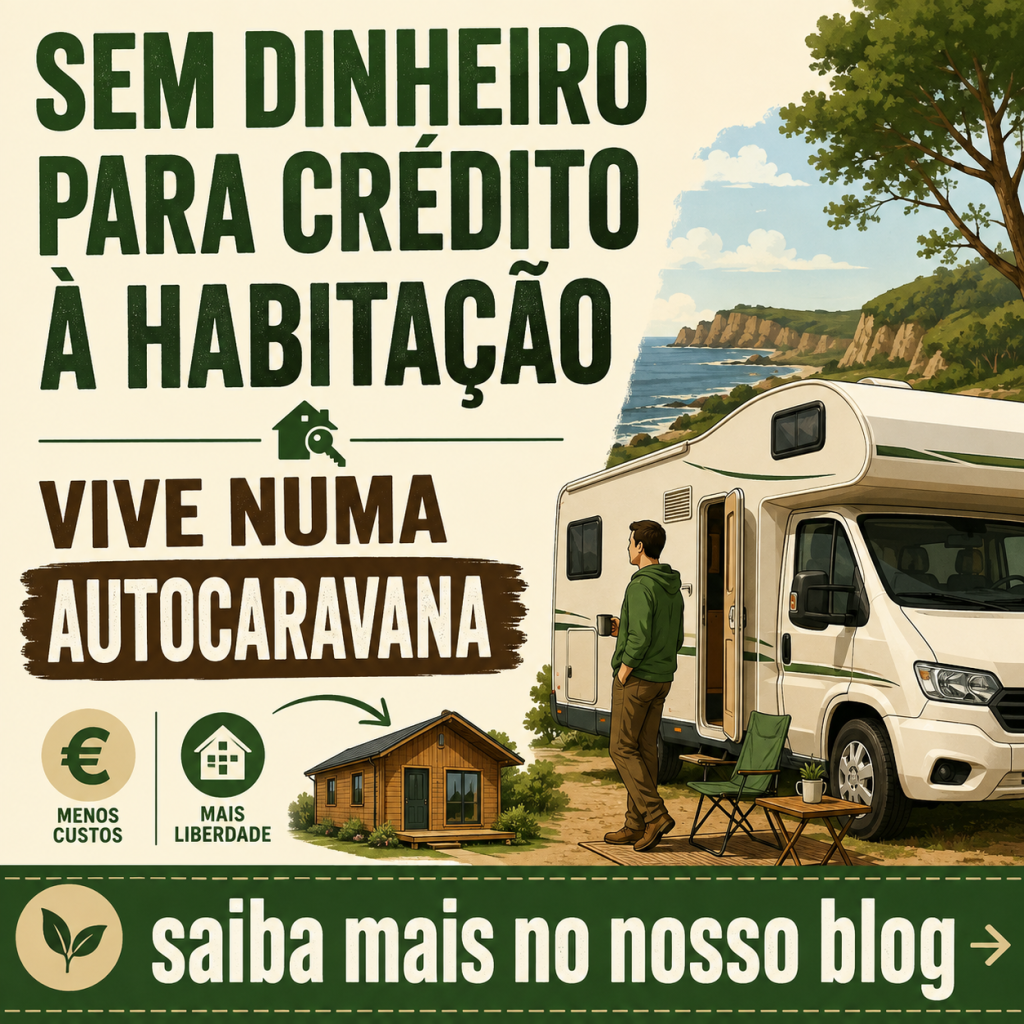 Sem dinheiro para crédito à habitação, Paulo vive numa autocaravana