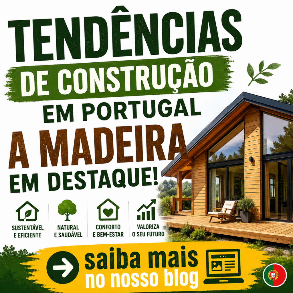 Tendências de construção em Portugal: a madeira em destaque