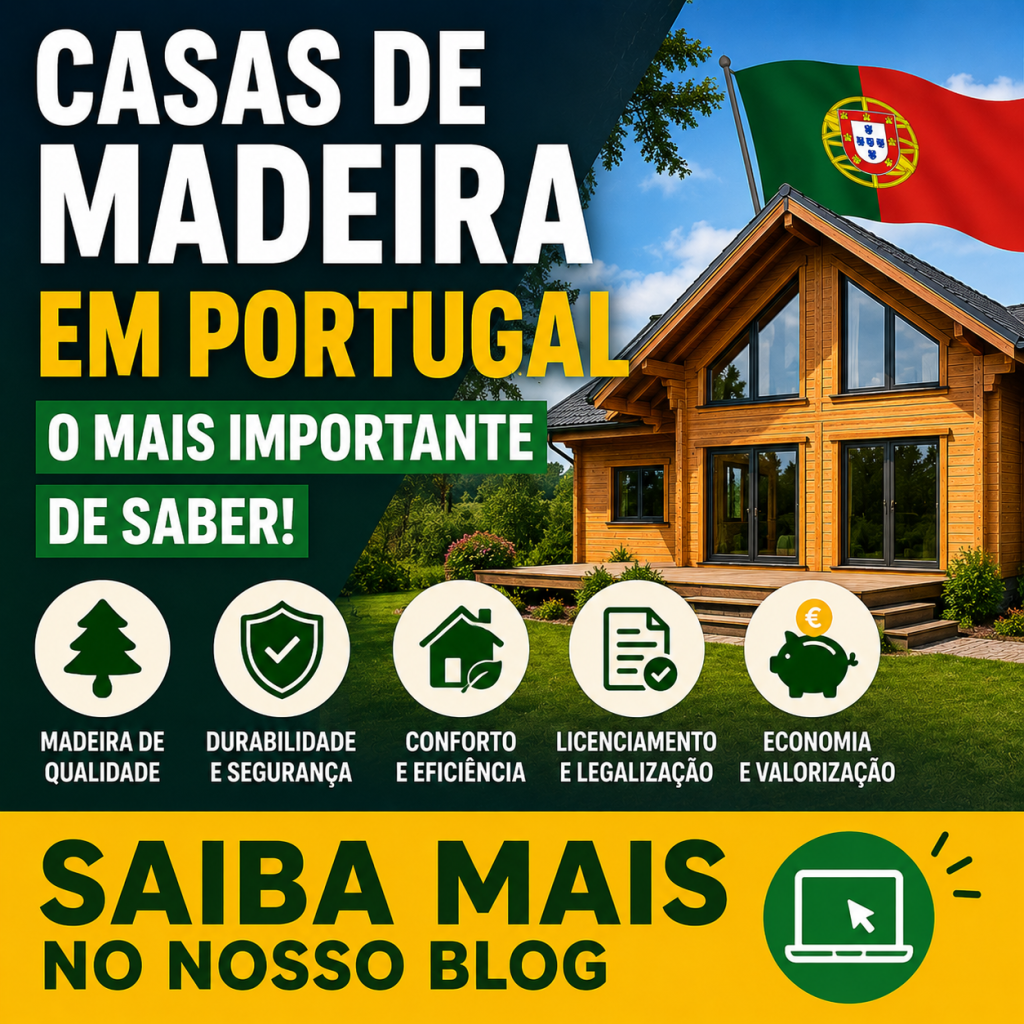 Casas de madeira em Portugal: O mais importante de saber