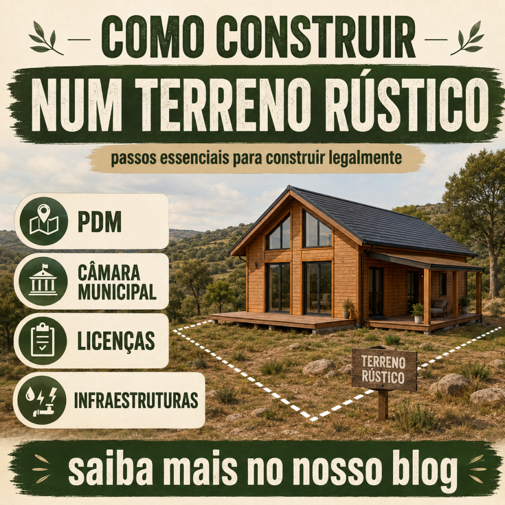 Como construir uma casa num terreno rústico