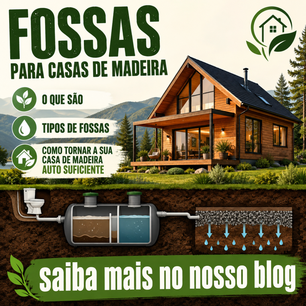 Fossas: o que são, os tipos e como tornar uma casa de madeira com fossa auto suficiente