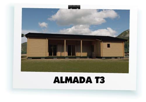 Read more about the article Casa de Madeira Pré fabricada Almada