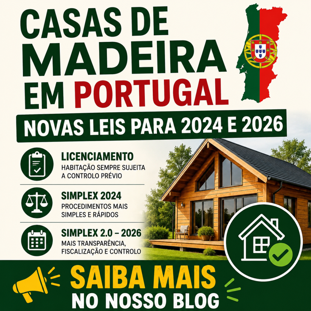 Casas de Madeira em Portugal: O Que Mudou nas Leis desde 2024 (Atualizado 2026)