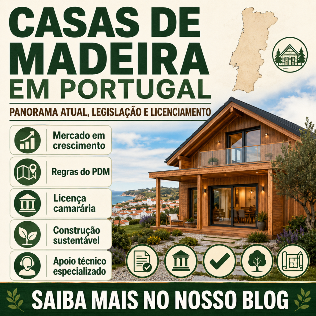 Casas de Madeira em Portugal: Panorama Atual, Legislação e Licenciamento