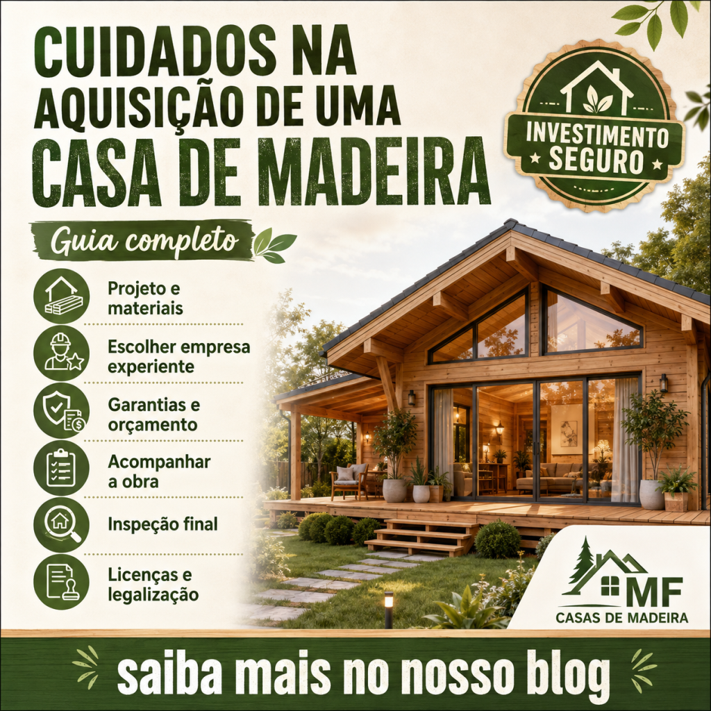 Cuidados a ter na Aquisição de uma Casa de Madeira: Guia Completo