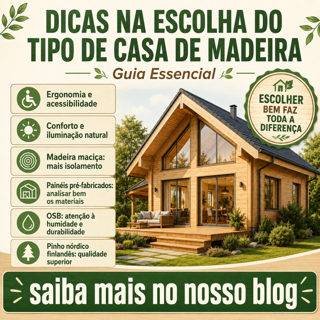 Dicas na Escolha do Tipo de Casa de Madeira: Guia Essencial