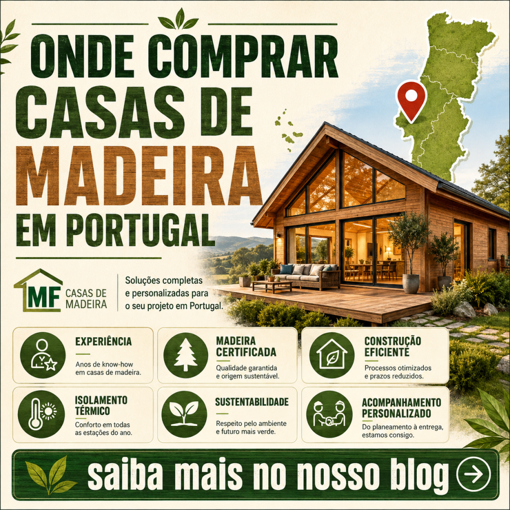 Onde comprar casas de madeira em portugal?