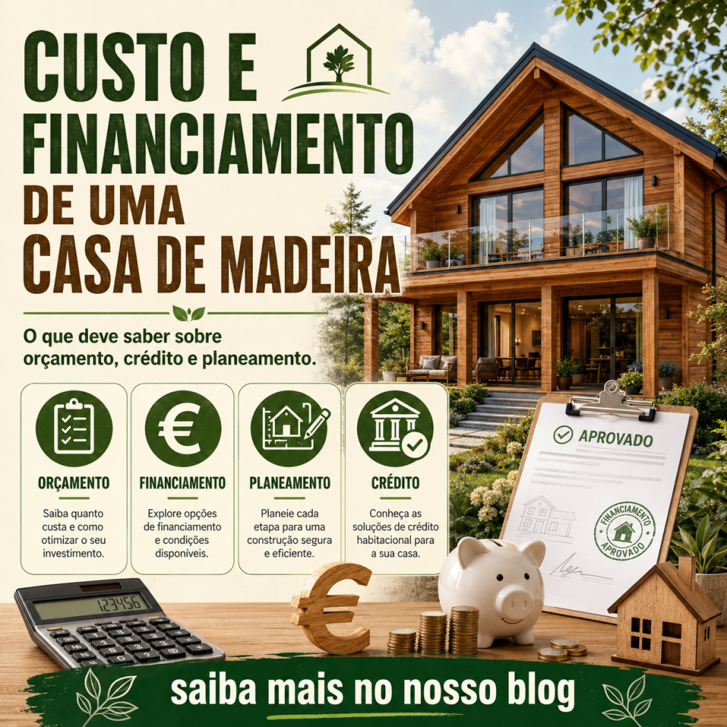 Custo e Financiamento de uma casa de madeira