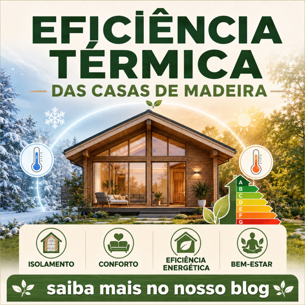 Eficiência Térmica das Casas de Madeira