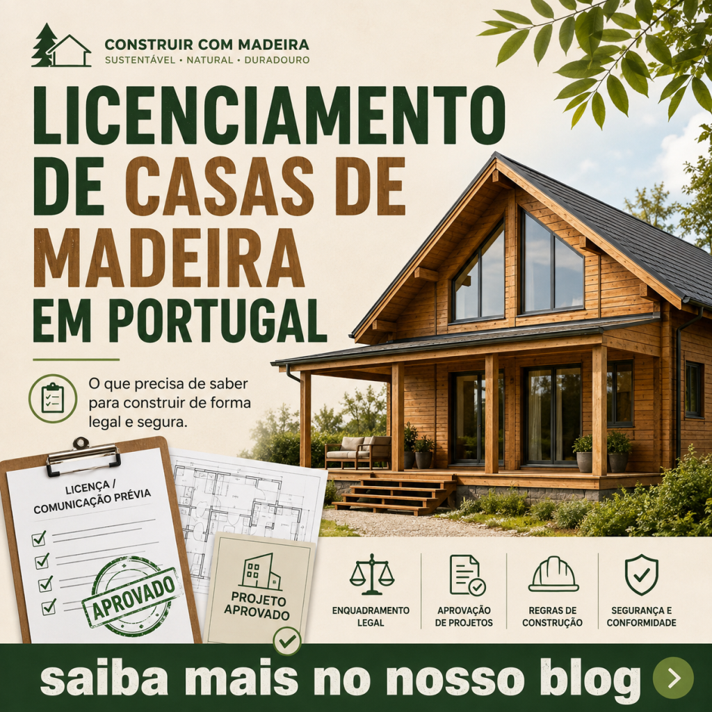 Licenciamento de Casas de Madeira em Portugal