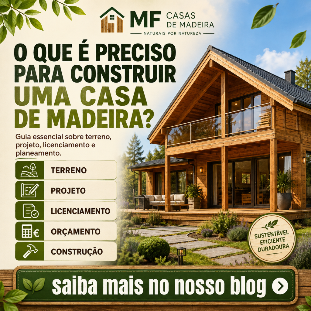O que é preciso para construir uma casa de madeira?