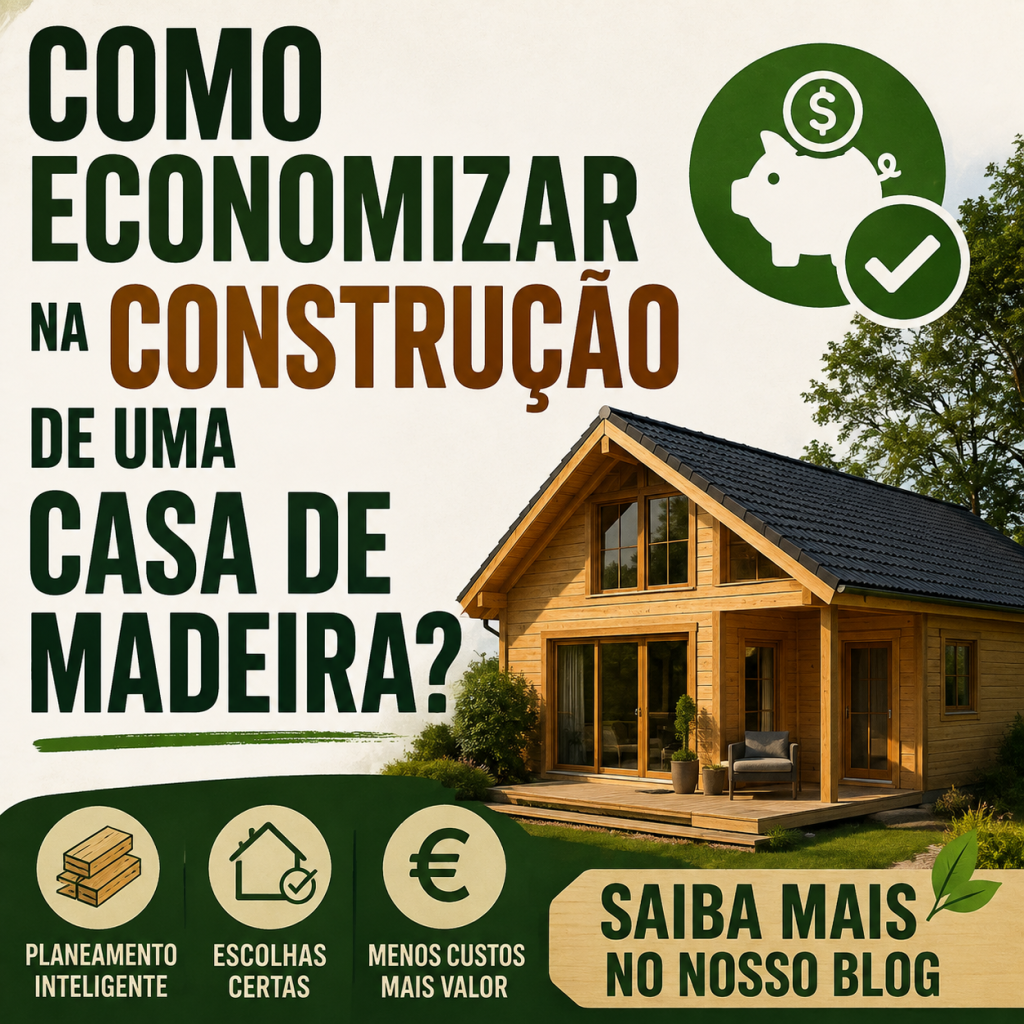 Como economizar na construção de uma casa de madeira?