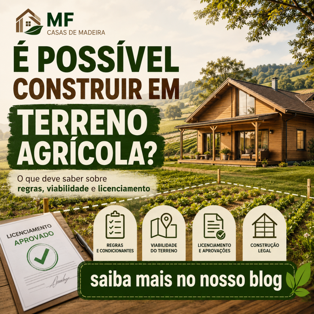 É possível construir em terreno agrícola?