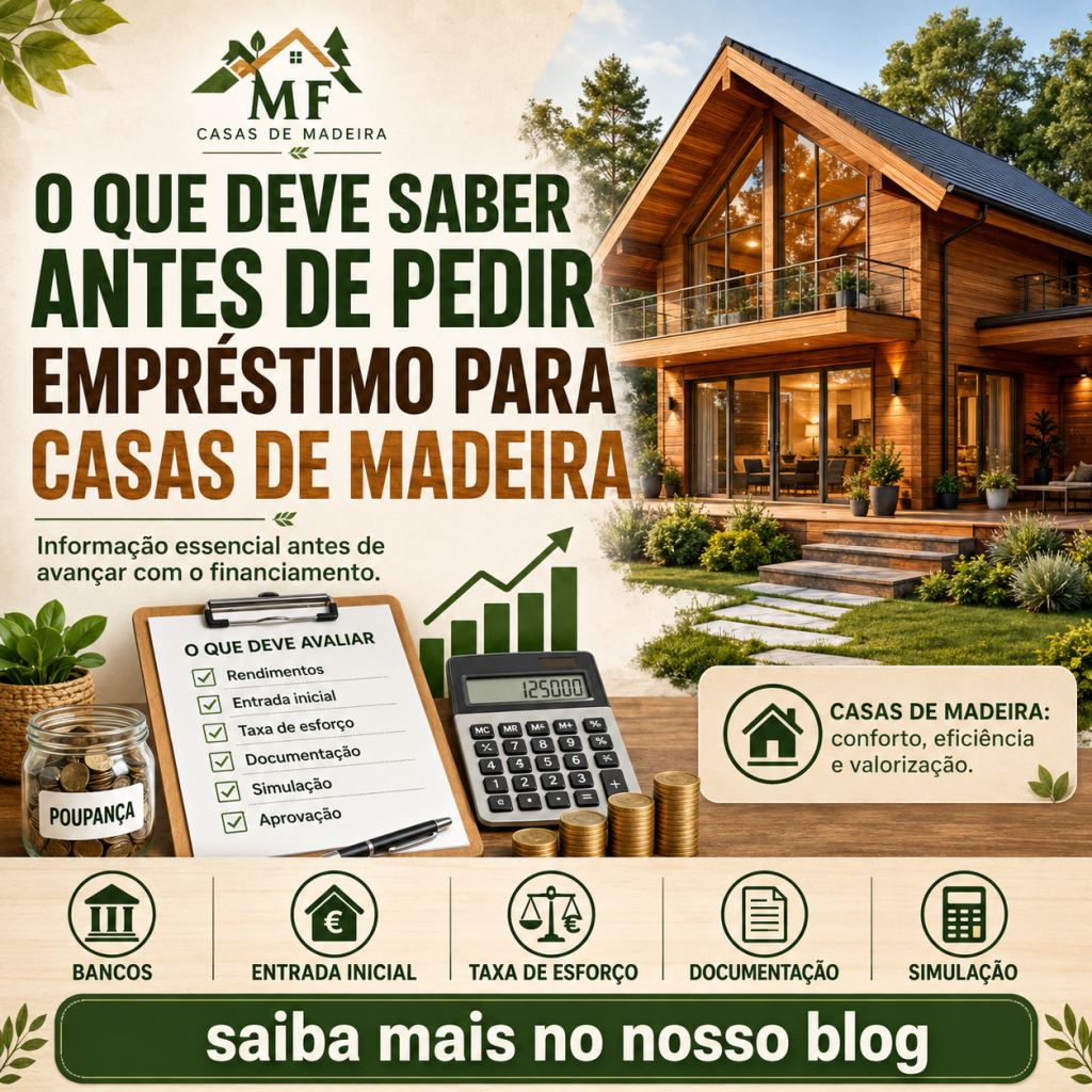 O Que Deve Saber Antes de Pedir Empréstimo para Casas de Madeira