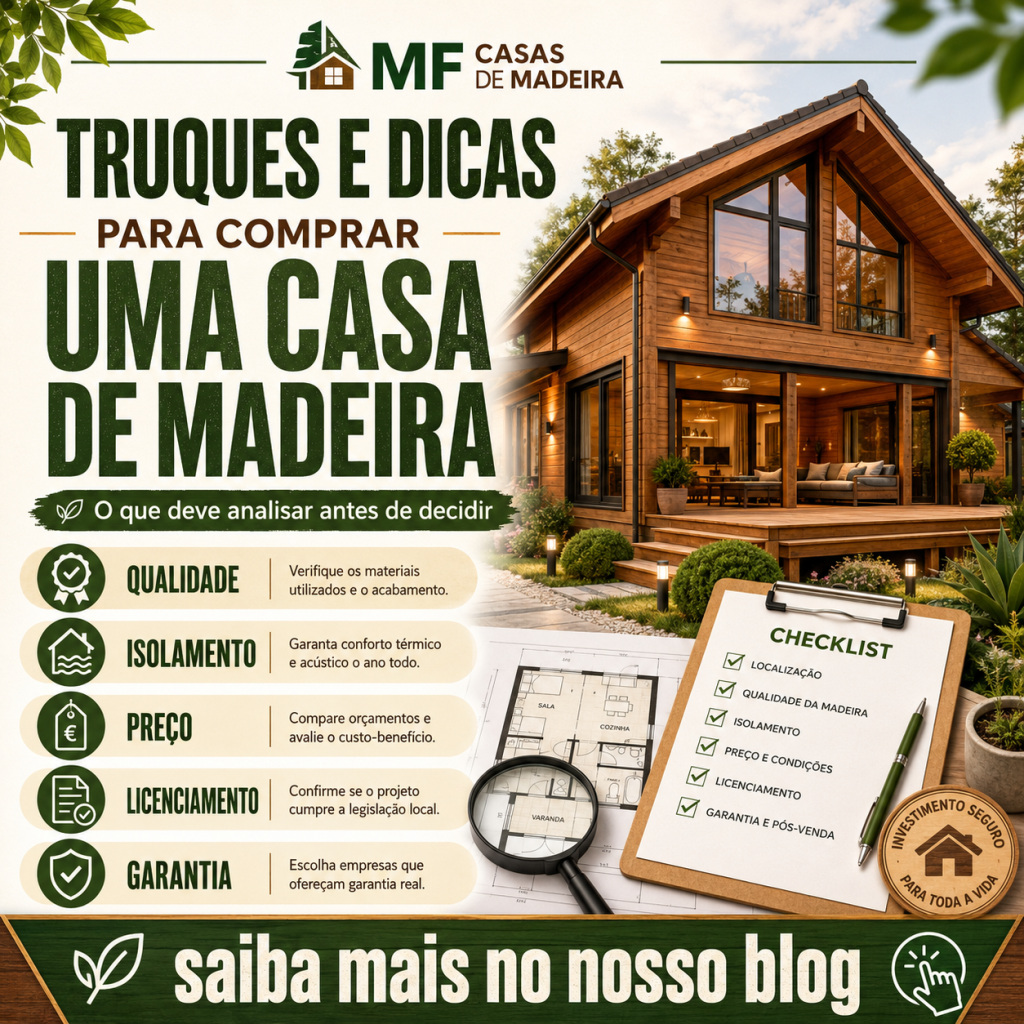 Truques e Dicas para Comprar uma Casa de Madeira