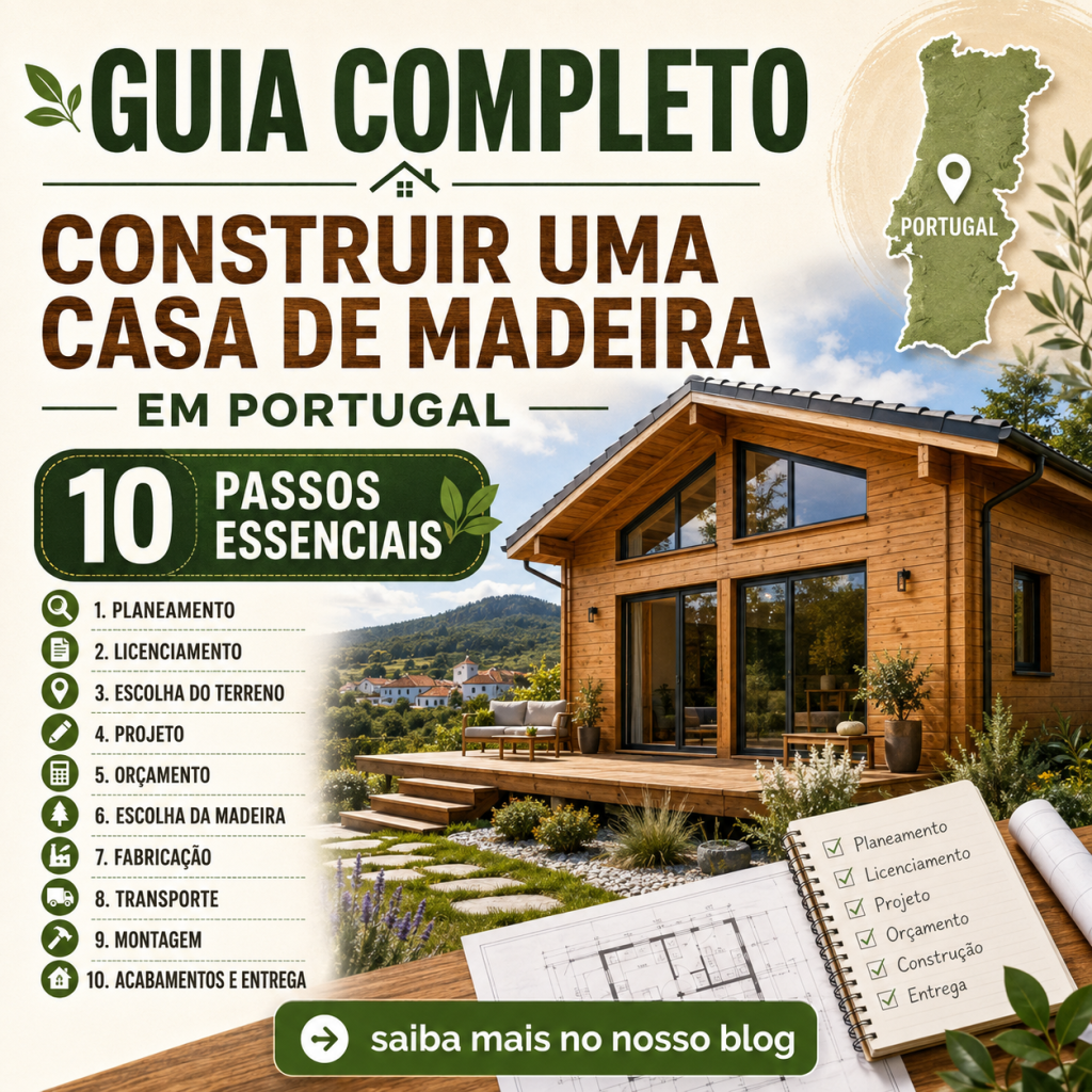 Guia Completo para Construir uma Casa de Madeira em Portugal: 10 Passos Essenciais