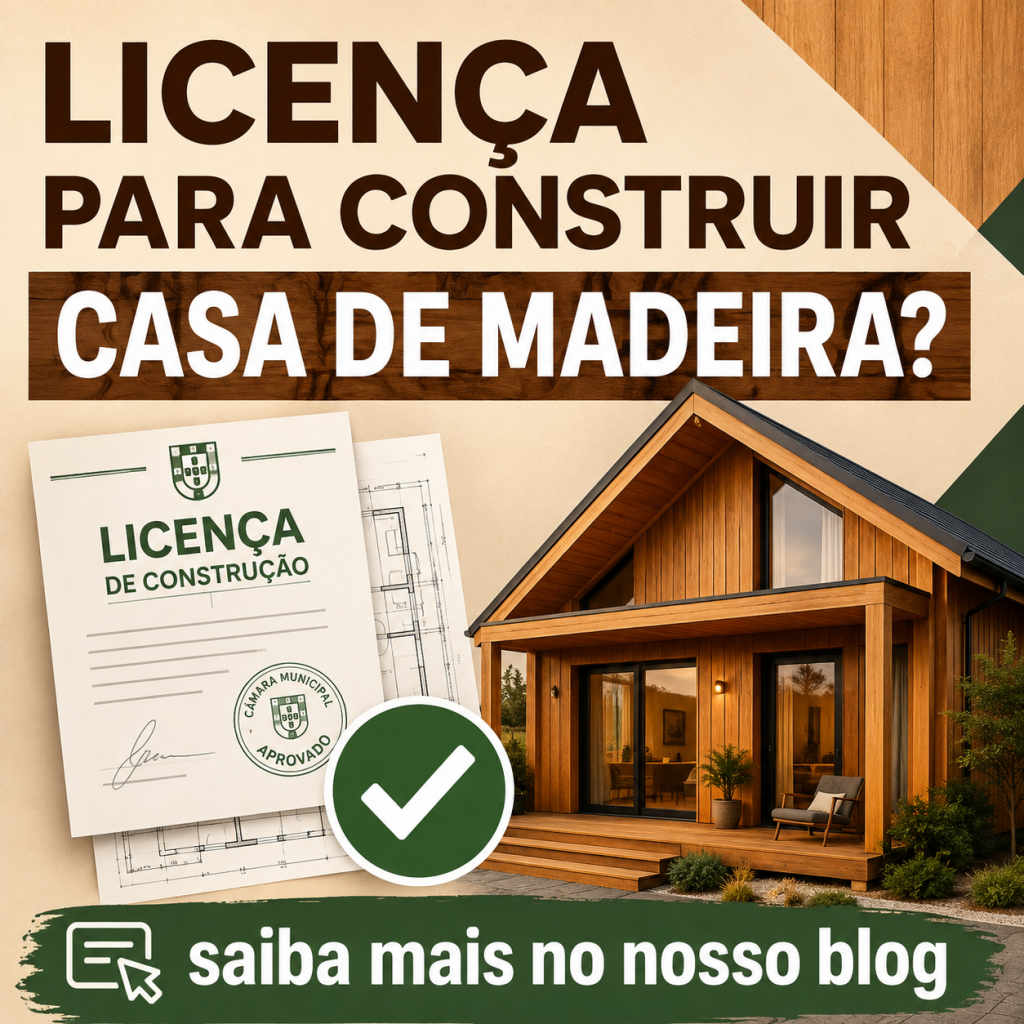 Precisa de licença para construir uma casa de madeira?