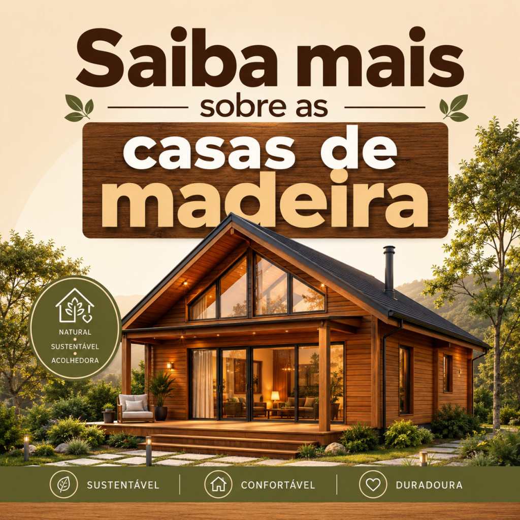 Saiba mais sobre as Casas de Madeira