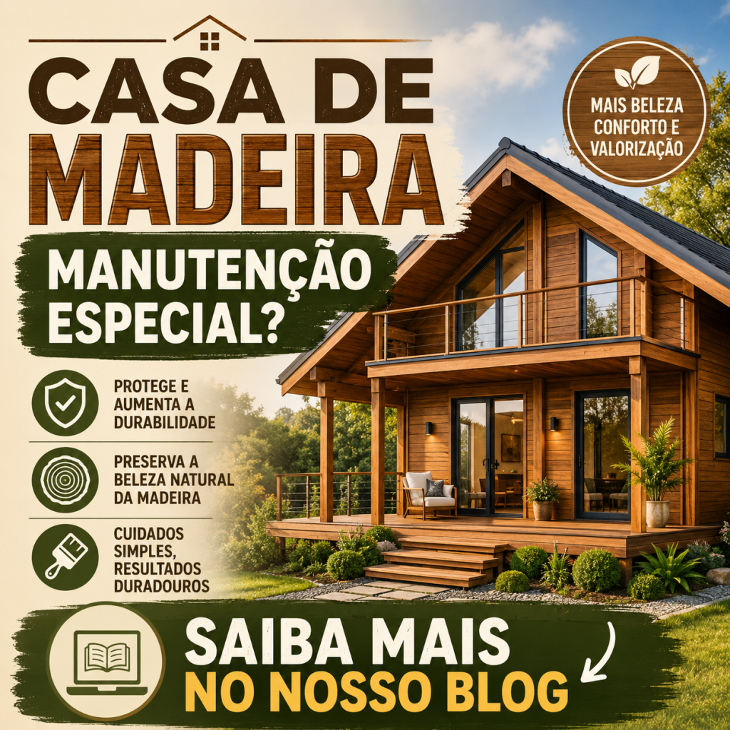 É necessário algum tipo especial de manutenção?
