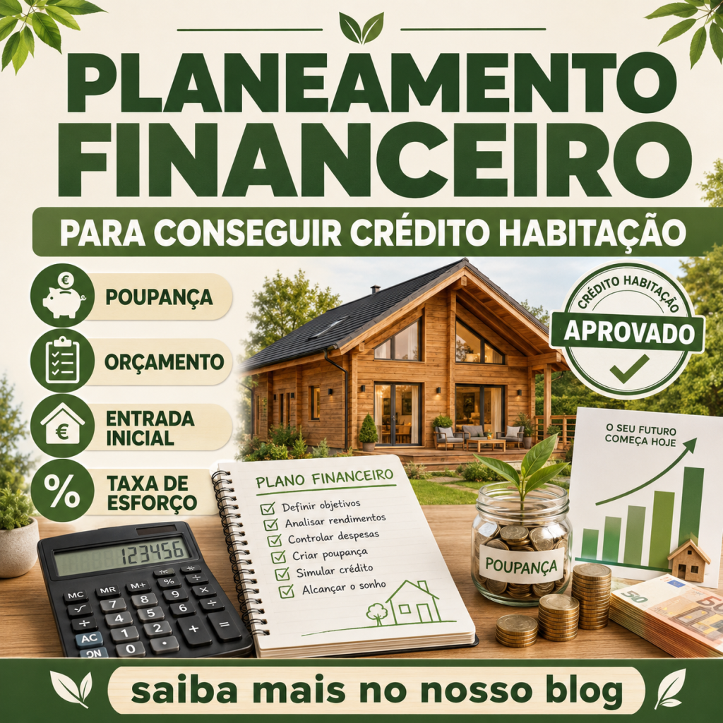 Como fazer um planeamento financeiro para conseguir crédito habitação
