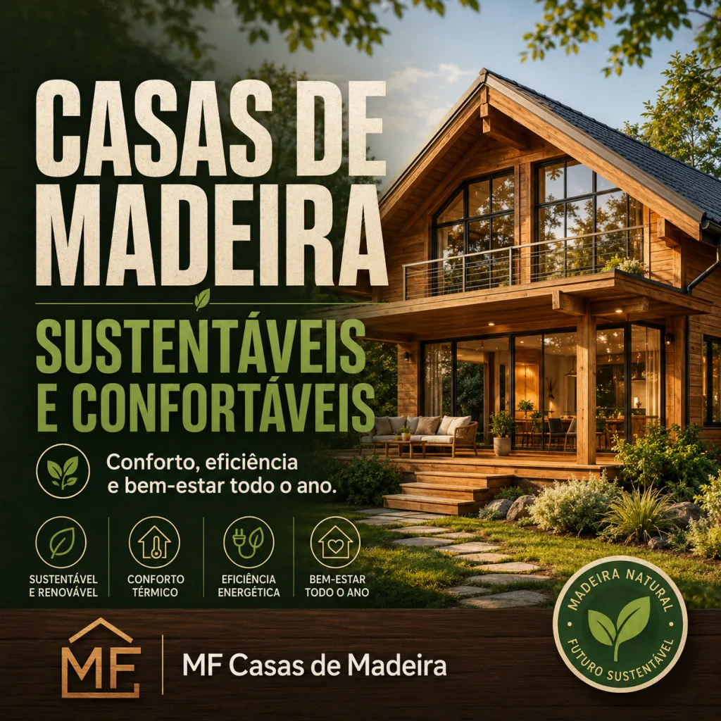 Casas de Madeira Sustentáveis e Confortáveis: O Que Realmente Faz a Diferença?