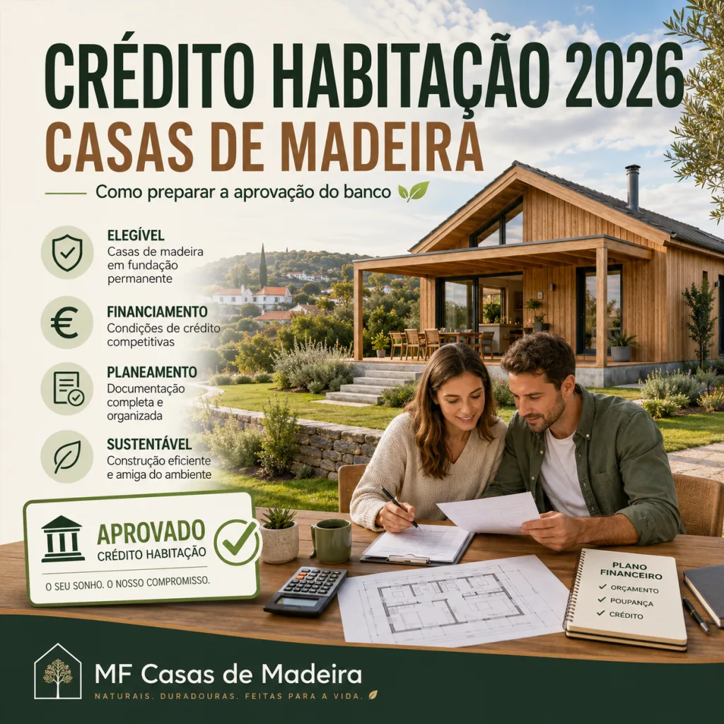 Como Saber se Está Apto para um Crédito Habitação em 2026 (Especial Casas de Madeira)