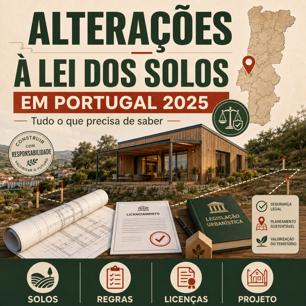 Alterações à Lei dos Solos em Portugal em 2025: Tudo o Que Precisa de Saber