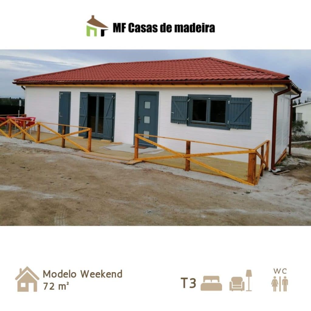 Read more about the article Casa de Madeira Pré fabricada Weekend XL
