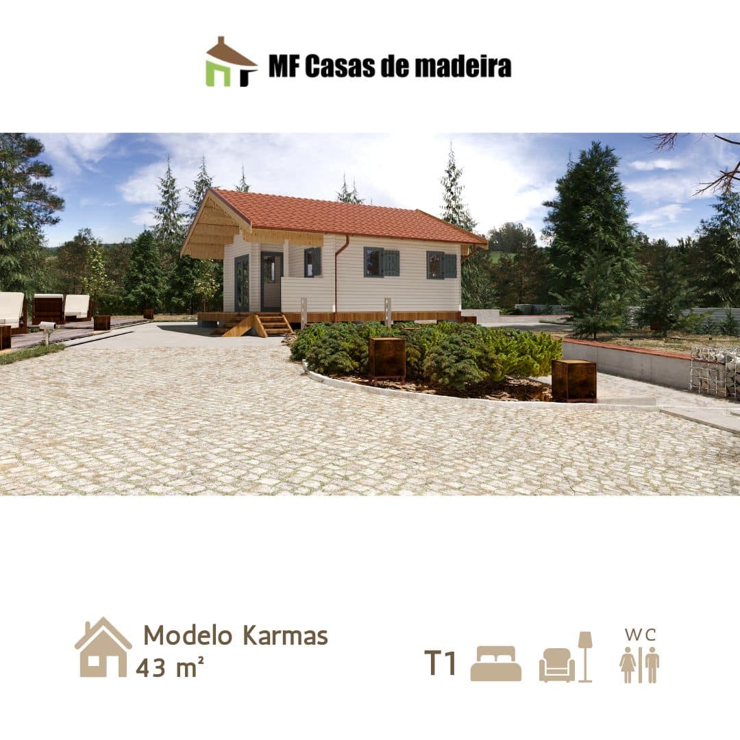 You are currently viewing Casa de Madeira Pré fabricada Karmas