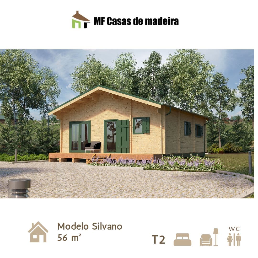 You are currently viewing Casa de Madeira Pré fabricada Silvano