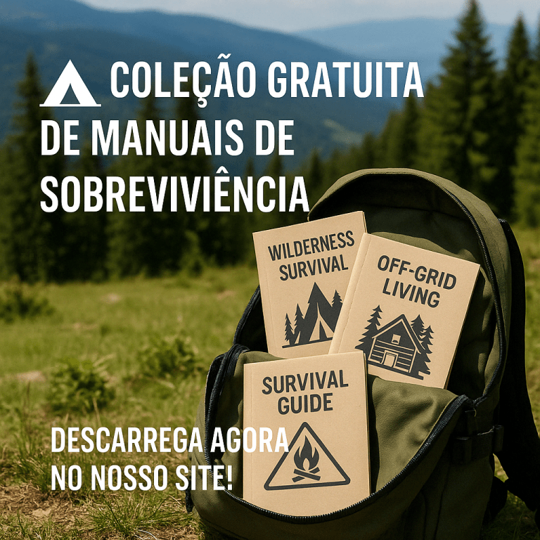Read more about the article Coleção Completa de PDFs sobre Sobrevivência e Vida Off The Grid – GRÁTIS para Download!