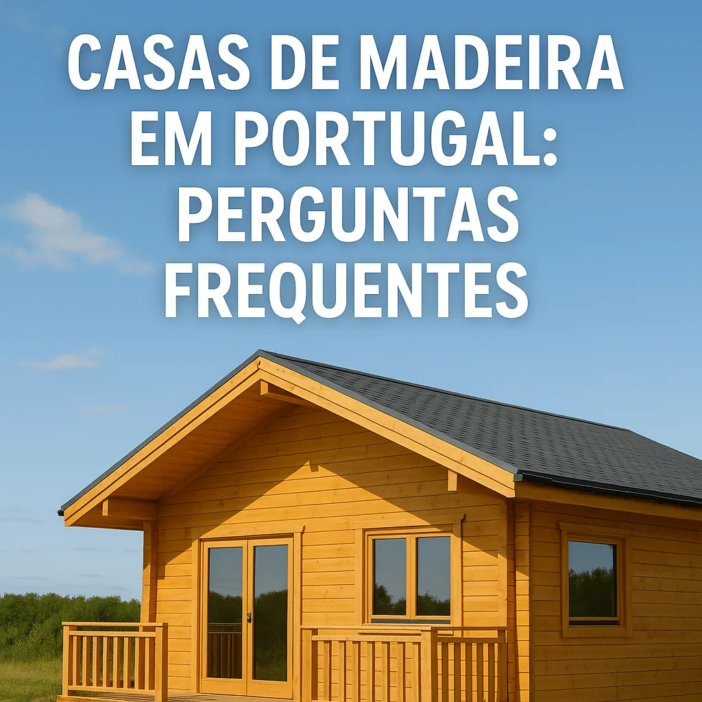 Casas de Madeira em Portugal: perguntas frequentes
