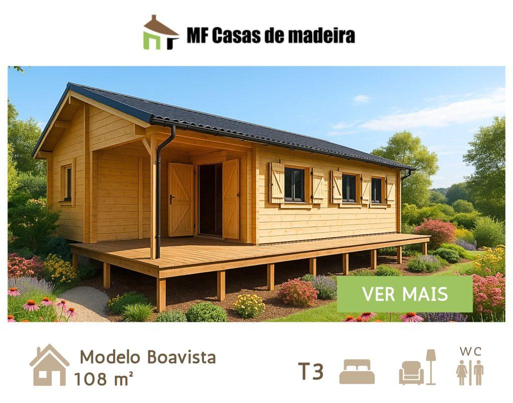 Read more about the article Casa de Madeira Pré fabricada Boavista