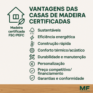 Vantagens das Casas de Madeira Certificadas