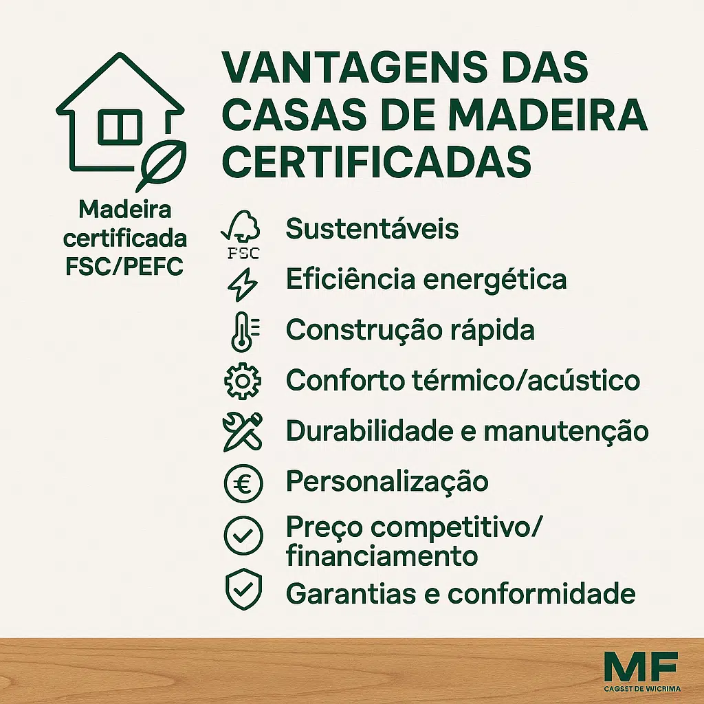 Vantagens das Casas de Madeira Certificadas