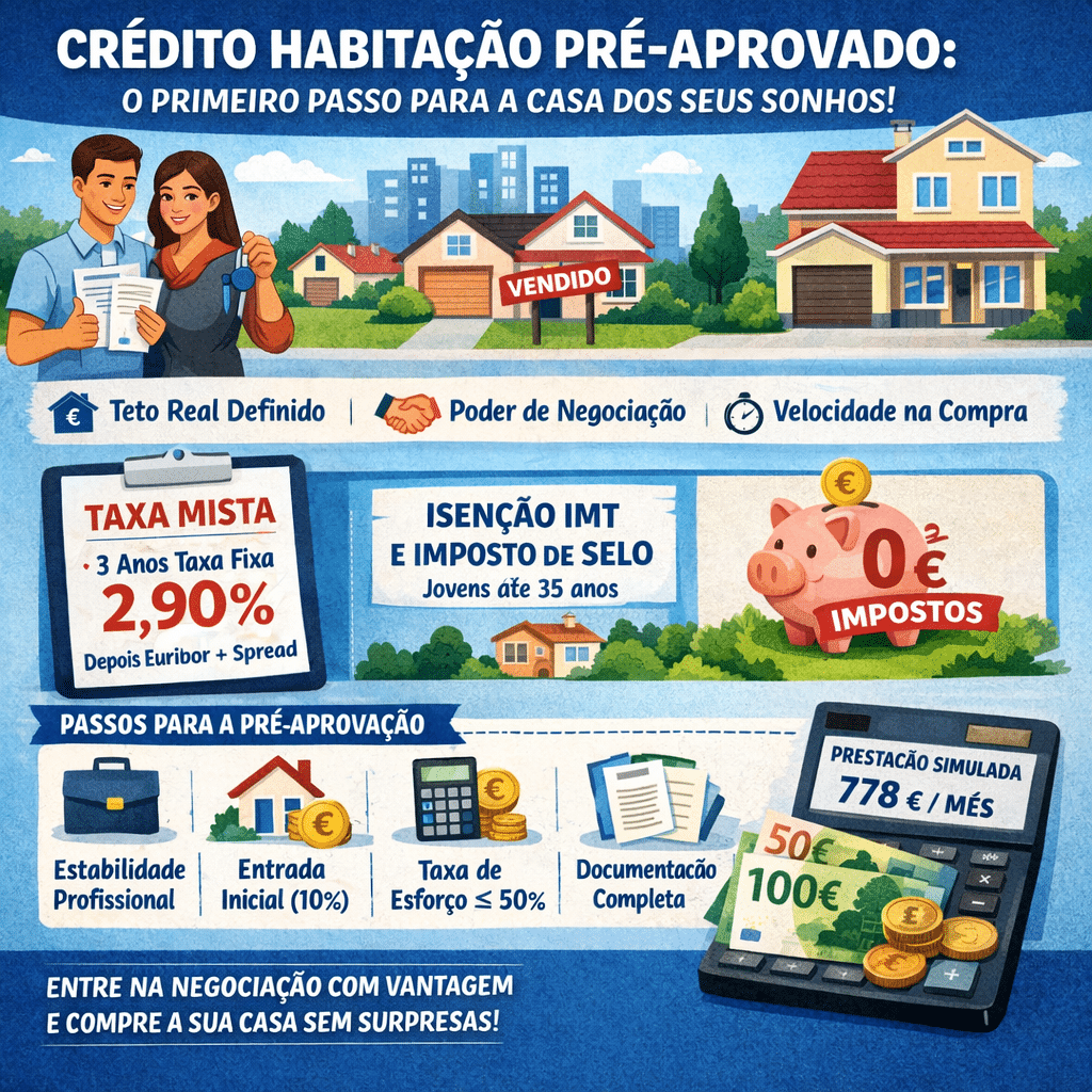 Casa à vista? Porque a pré-aprovação do crédito é a sua melhor ferramenta de negociação