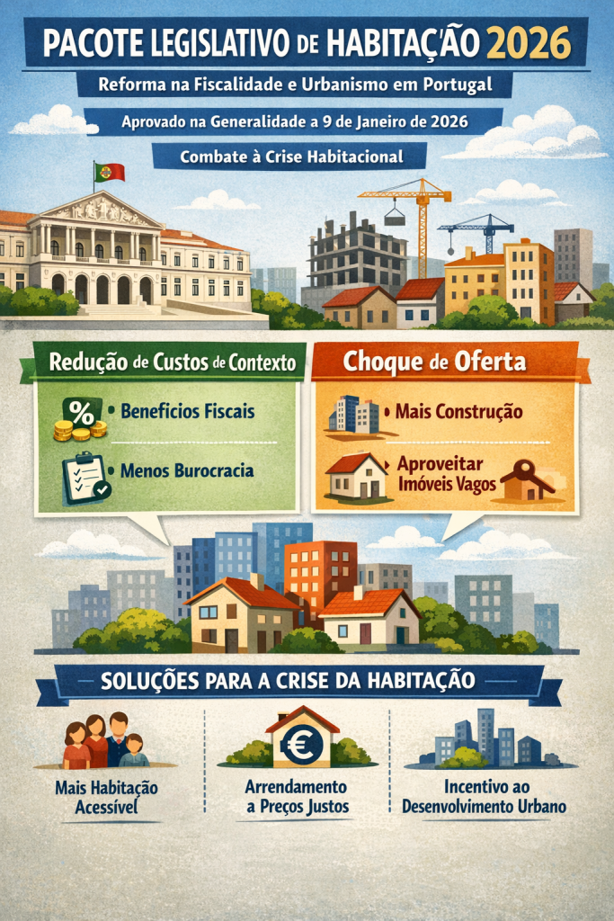 IVA da Construção a 6%? O pacote legislativo de habitação aprovado no início de 2026