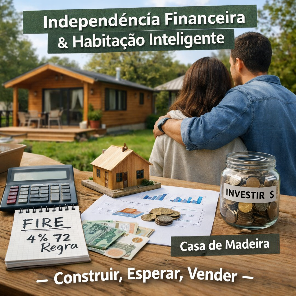Movimento F.I.R.E. e a Construção em Madeira Desbloqueiam a Riqueza Imobiliária