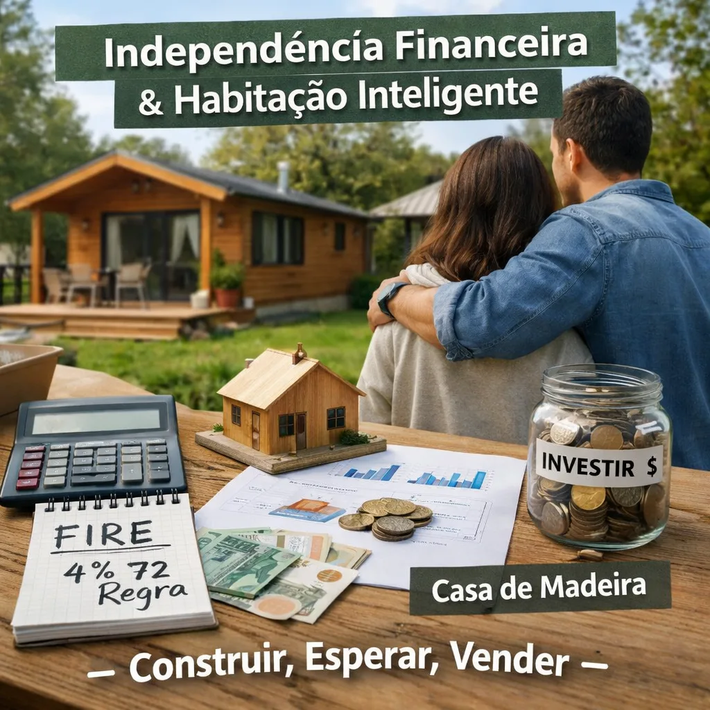 Movimento F.I.R.E. e a Construção em Madeira Desbloqueiam a Riqueza Imobiliária